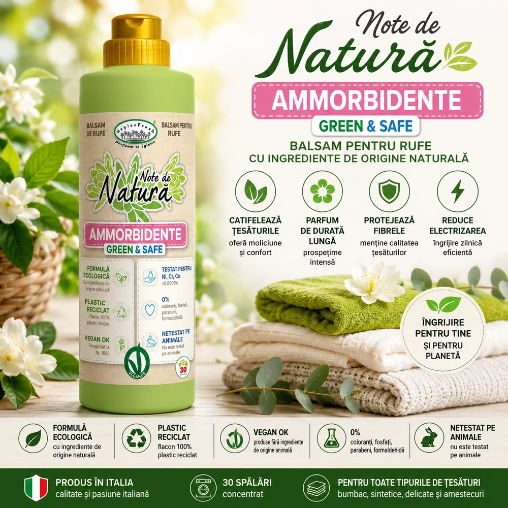 Balsam rufe Note de Natura 750 ml