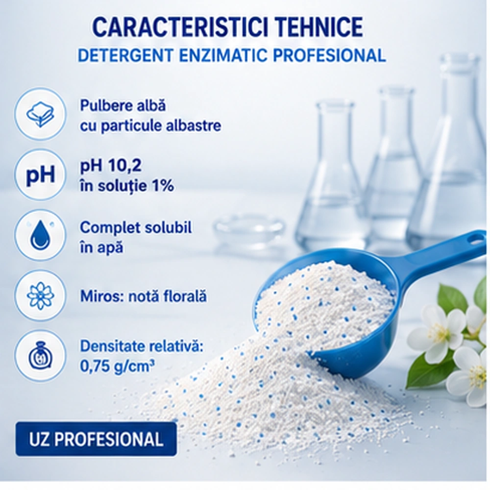 PERFECT ENZIMA - Detergent rufe praf profesional cu enzime