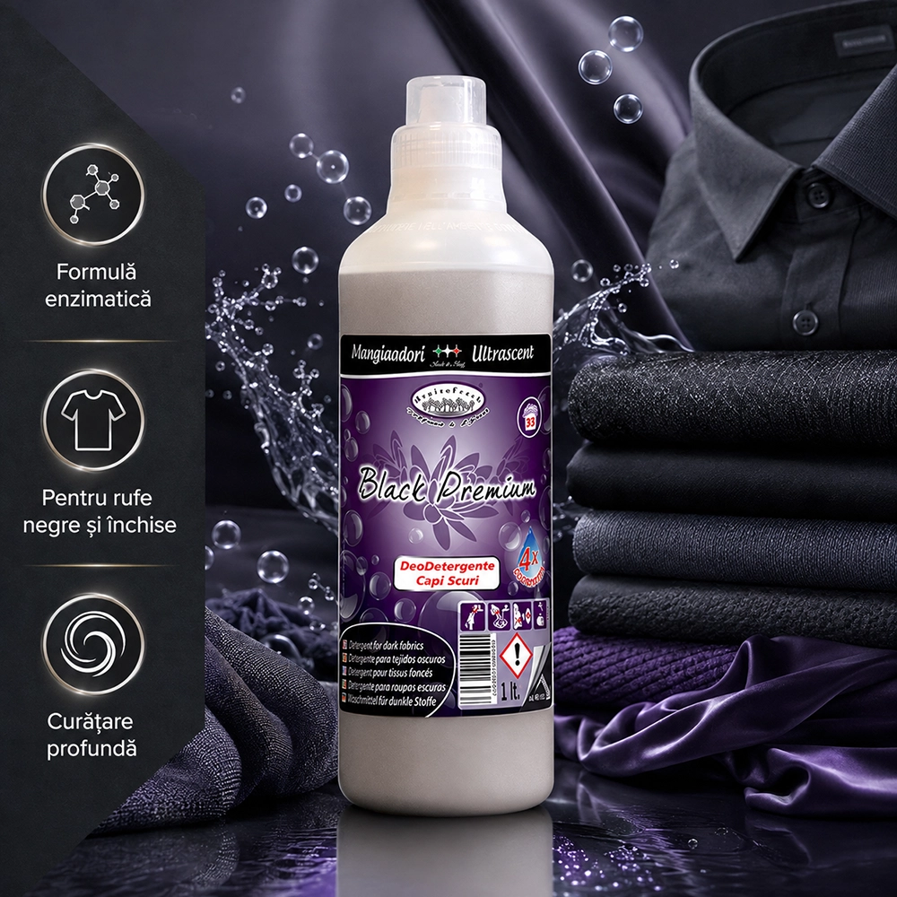 Black Premium 1 л - Профессиональный стиральный порошок