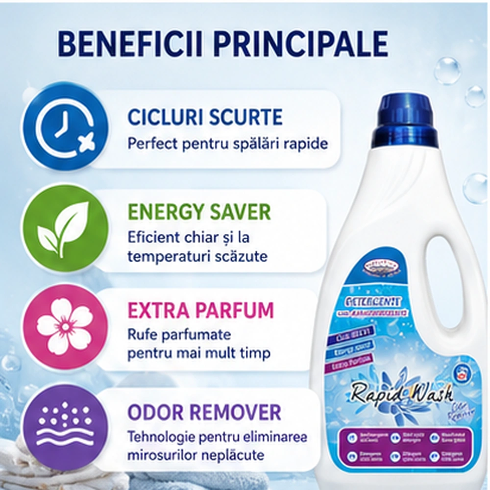 Detergent Profesional rufe Rapid Wash 1,5 L