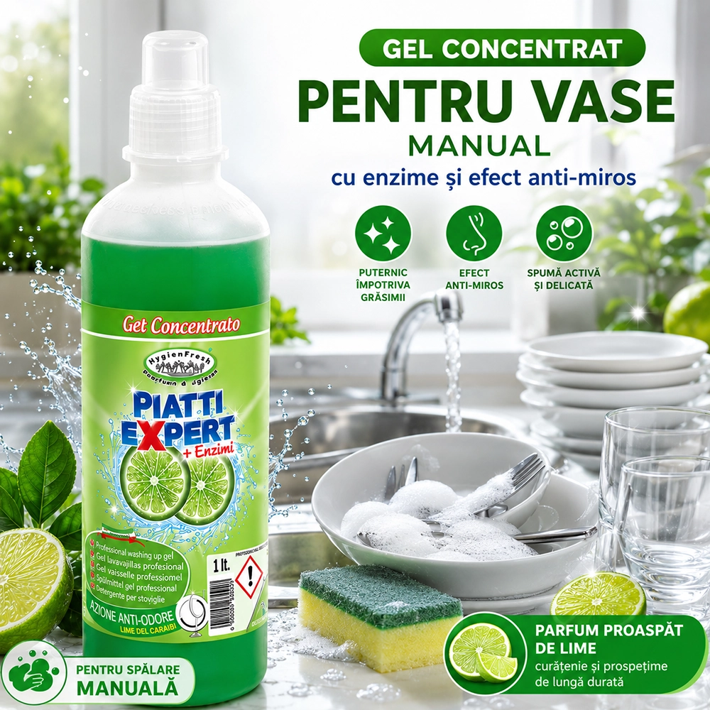 Gel pentru vase Expert Lime