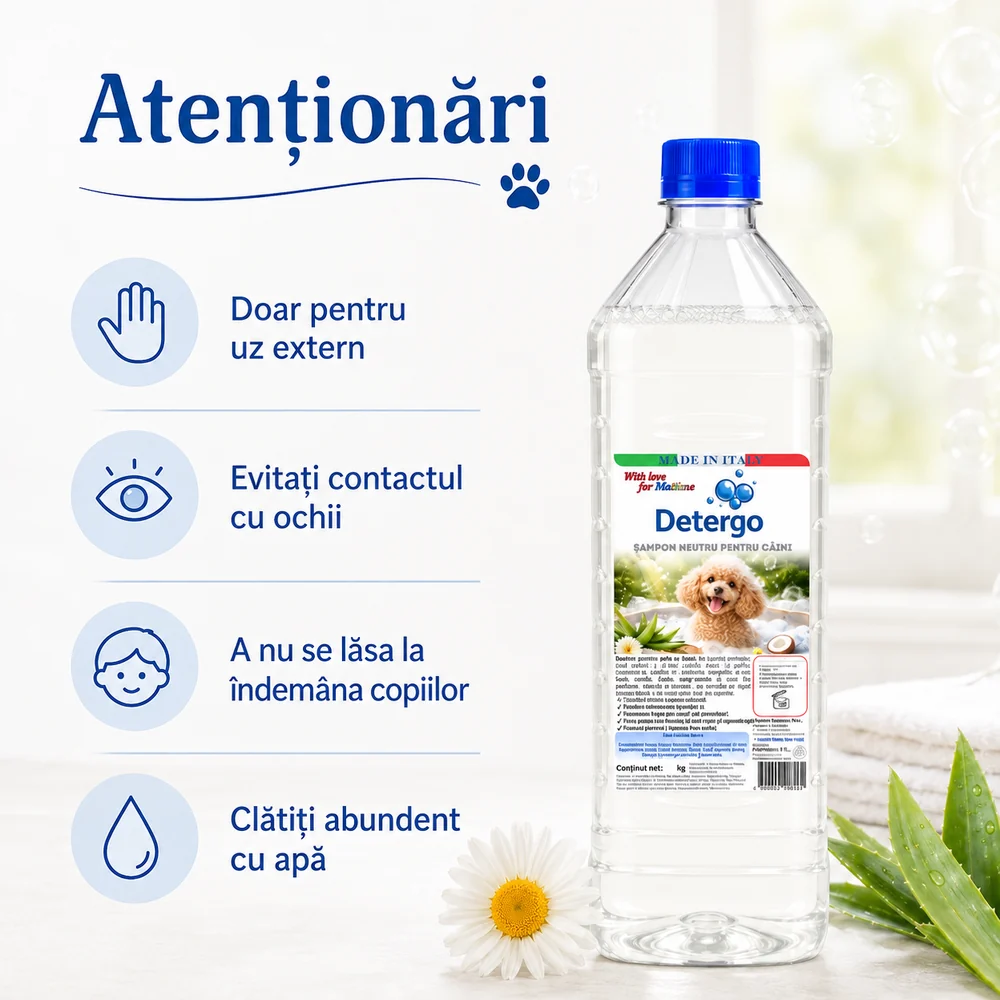 Șampon neutru pentru câini